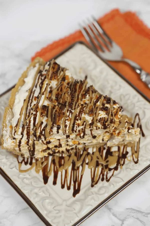 Butterfinger Pie (No Bake) cover