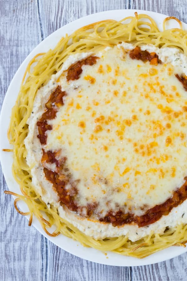 Vegetarian Spaghetti Pie cover
