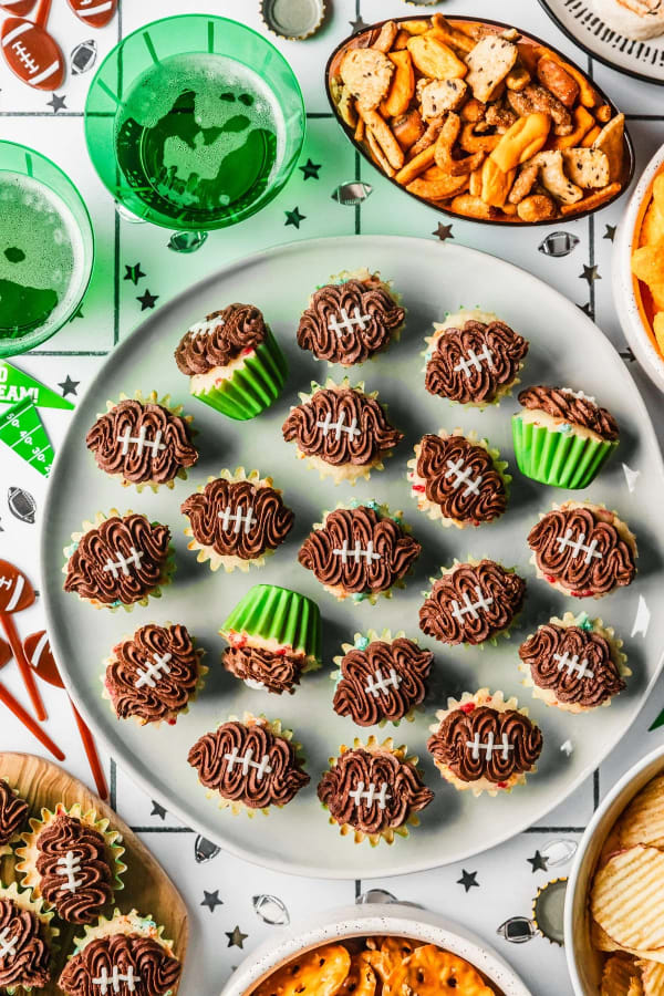 Mini Football Cupcakes cover