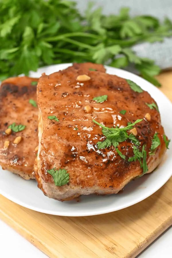 Honey Garlic Pork Chops cover