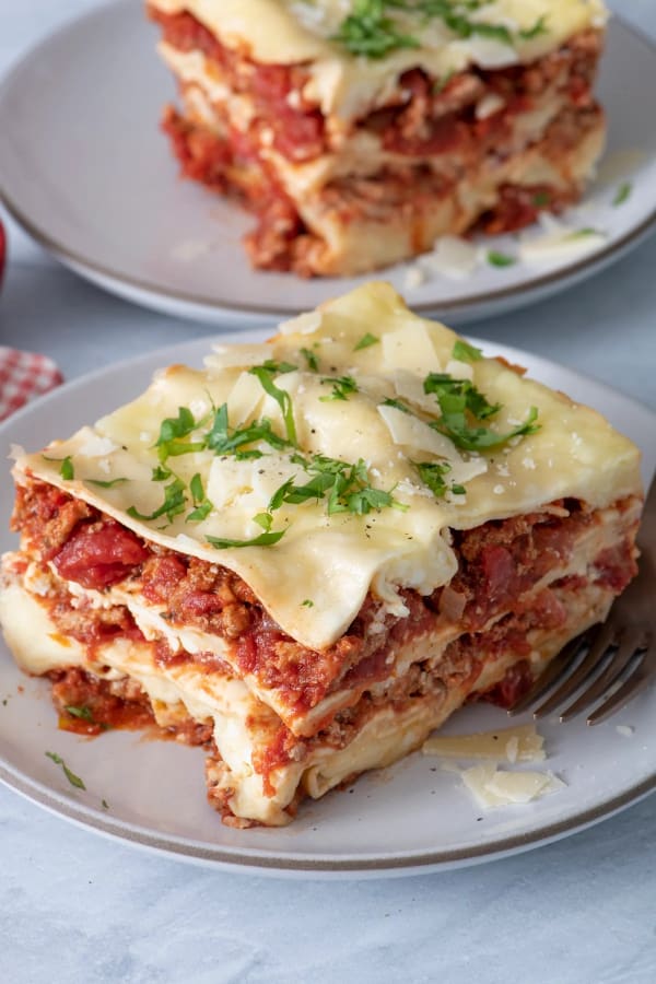 Slow Cooker 12 Layer Lasagna cover