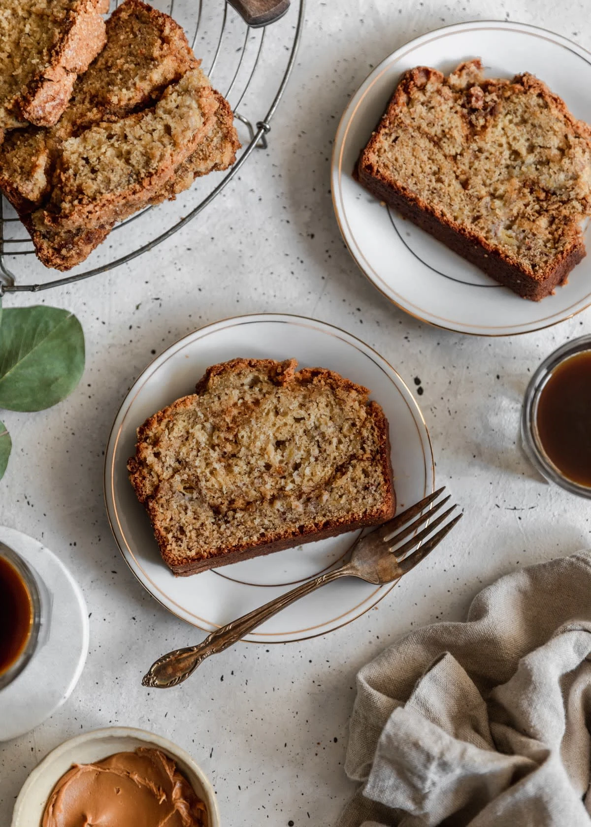 Cookie Butter Banana Bread