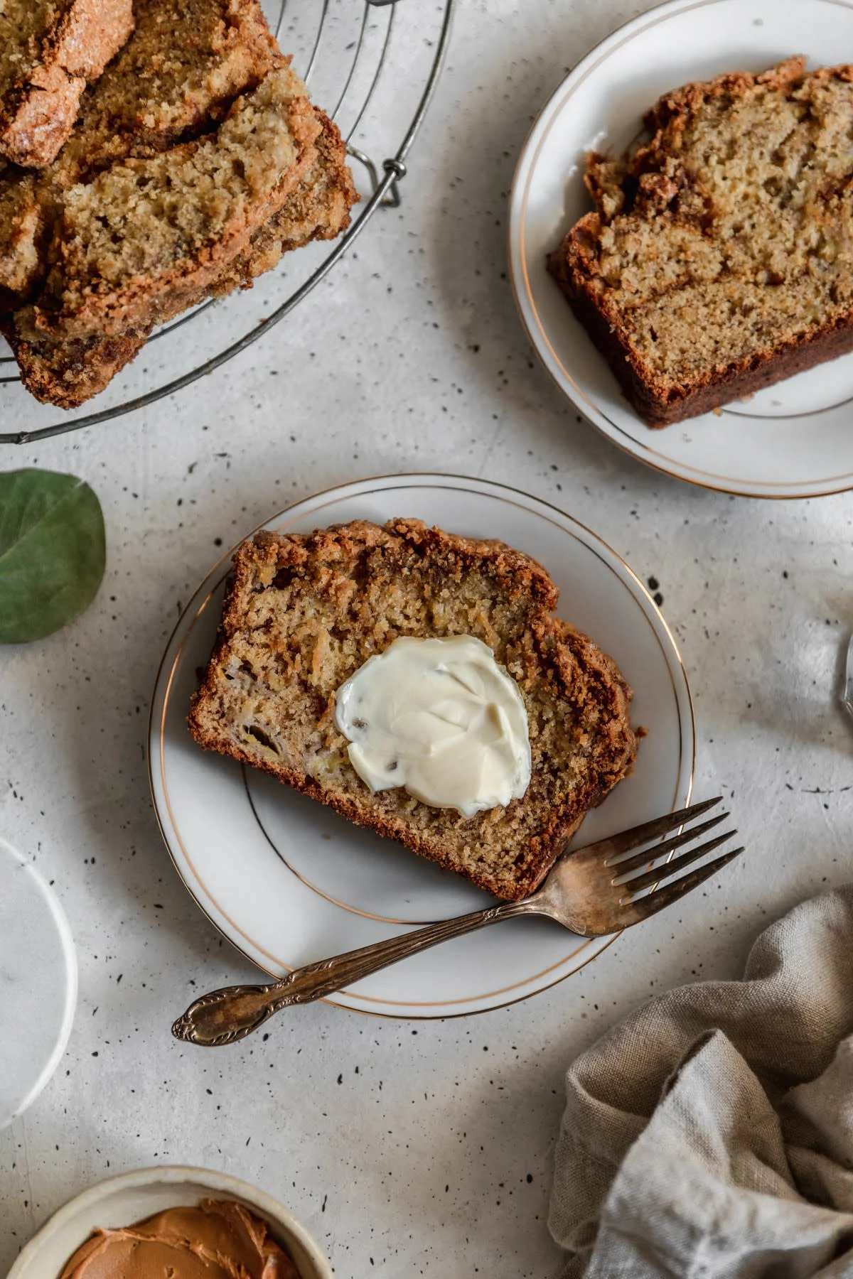 Cookie Butter Banana Bread