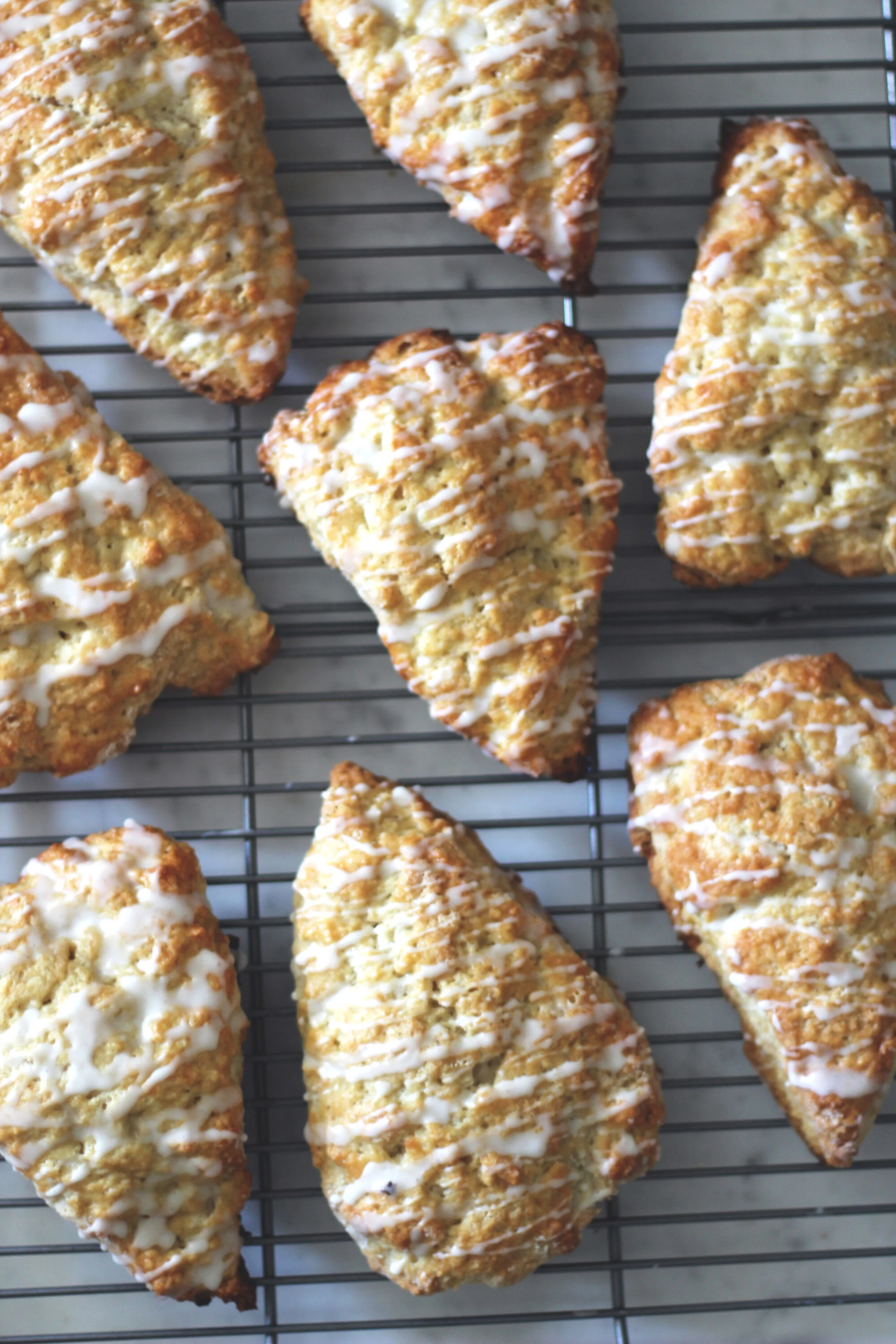 Vanilla + Cardamom Scones With Strawberry Curd