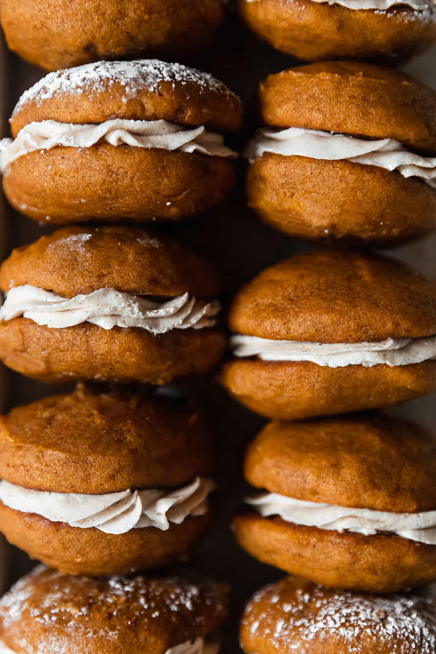 Pumpkin Whoopie Pies With Masala Chai Buttercream