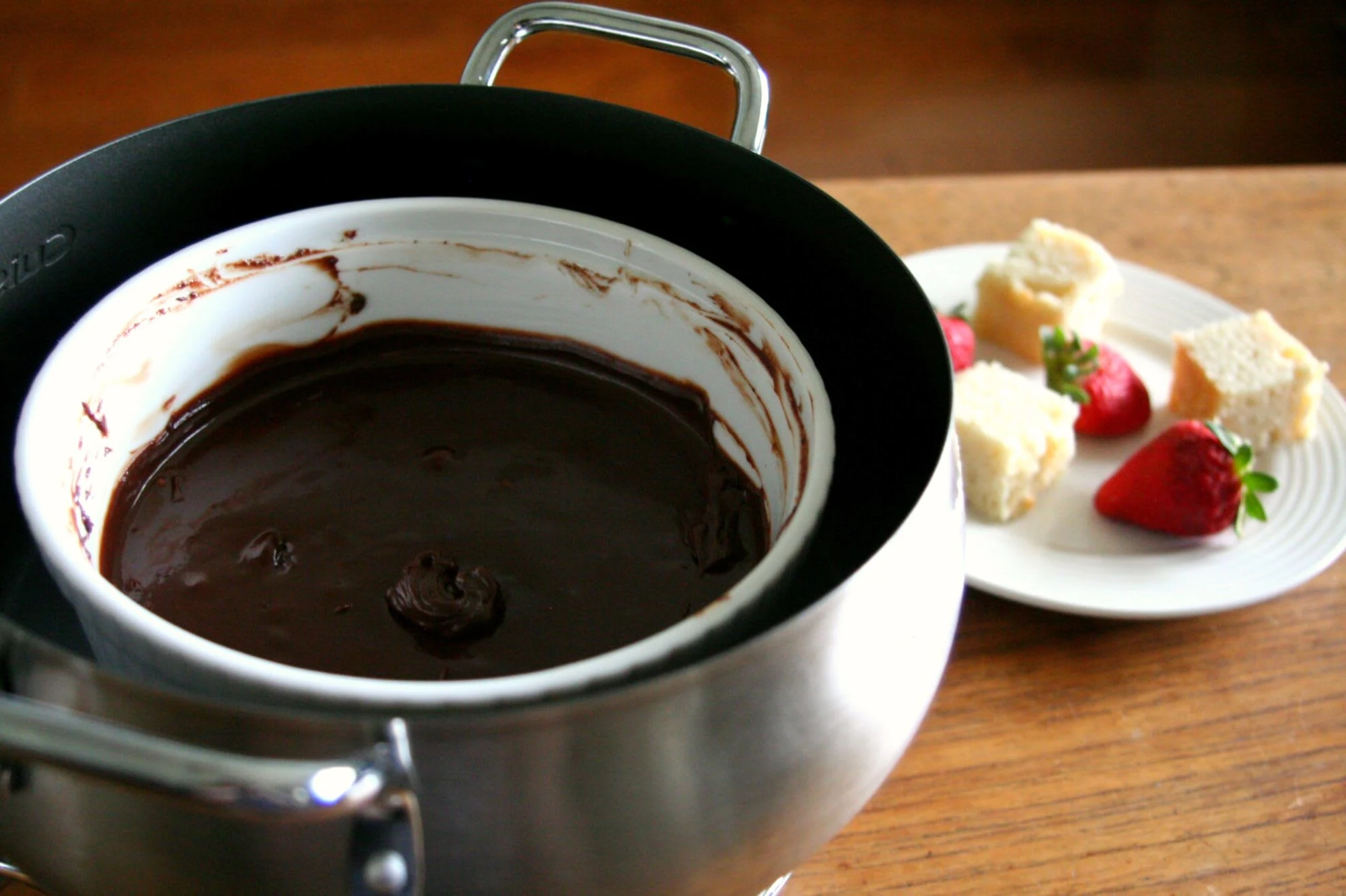 Chocolate Fondue For 2 (Or More!)
