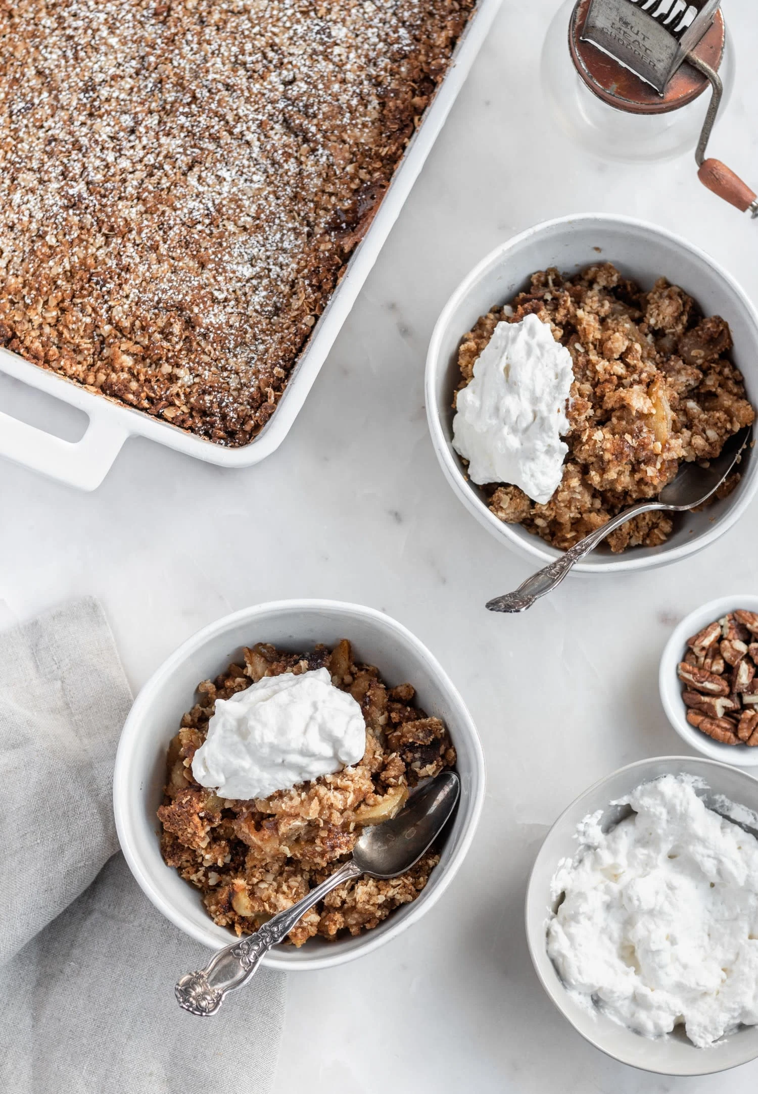 Gluten Free Apple Crisp With Irish Whiskey