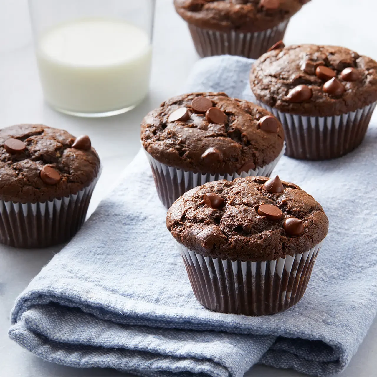 Easy and Delicious Double Chocolate Muffins