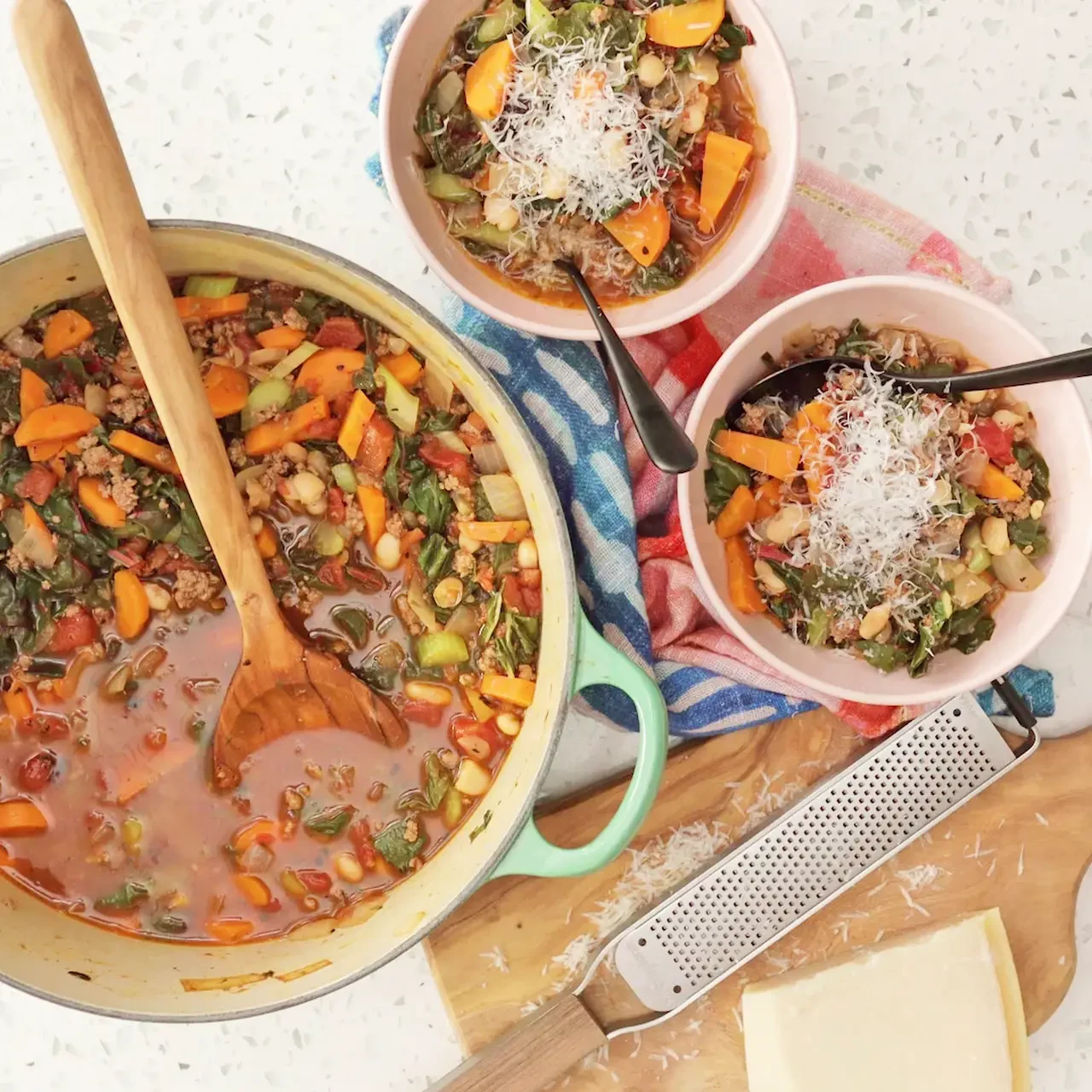 Hearty Italian Beef and Vegetable Soup