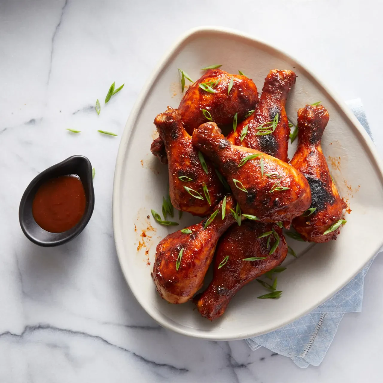 Barbecue Baked Chicken Legs