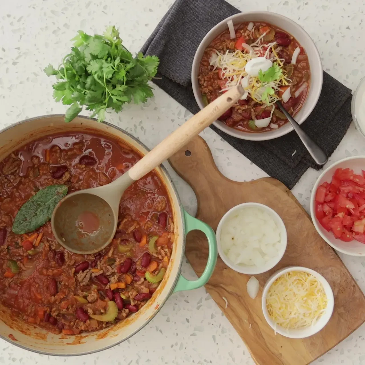 Classic Beef and Bean Chili