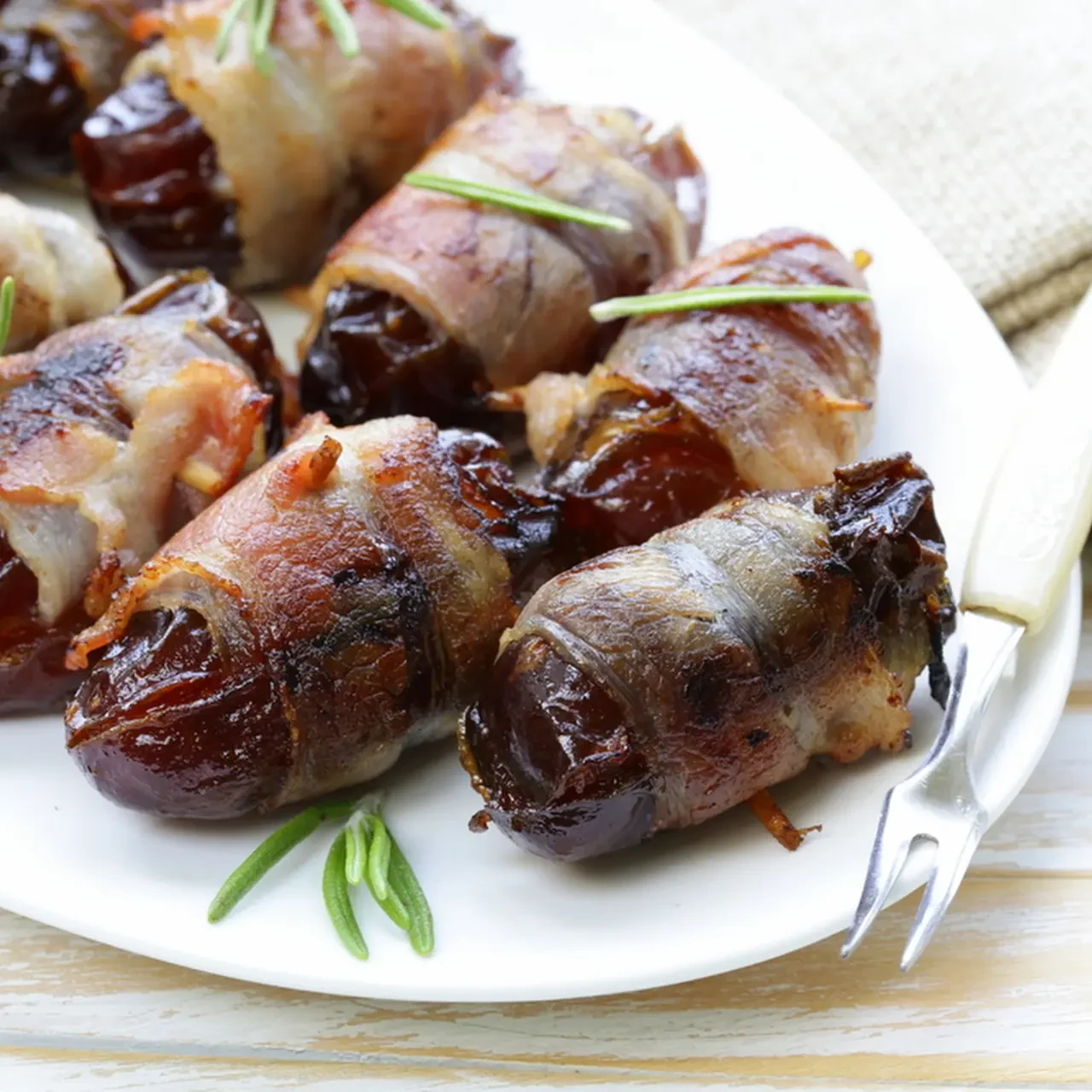 Devils On Horseback (Bacon-Wrapped Dates)