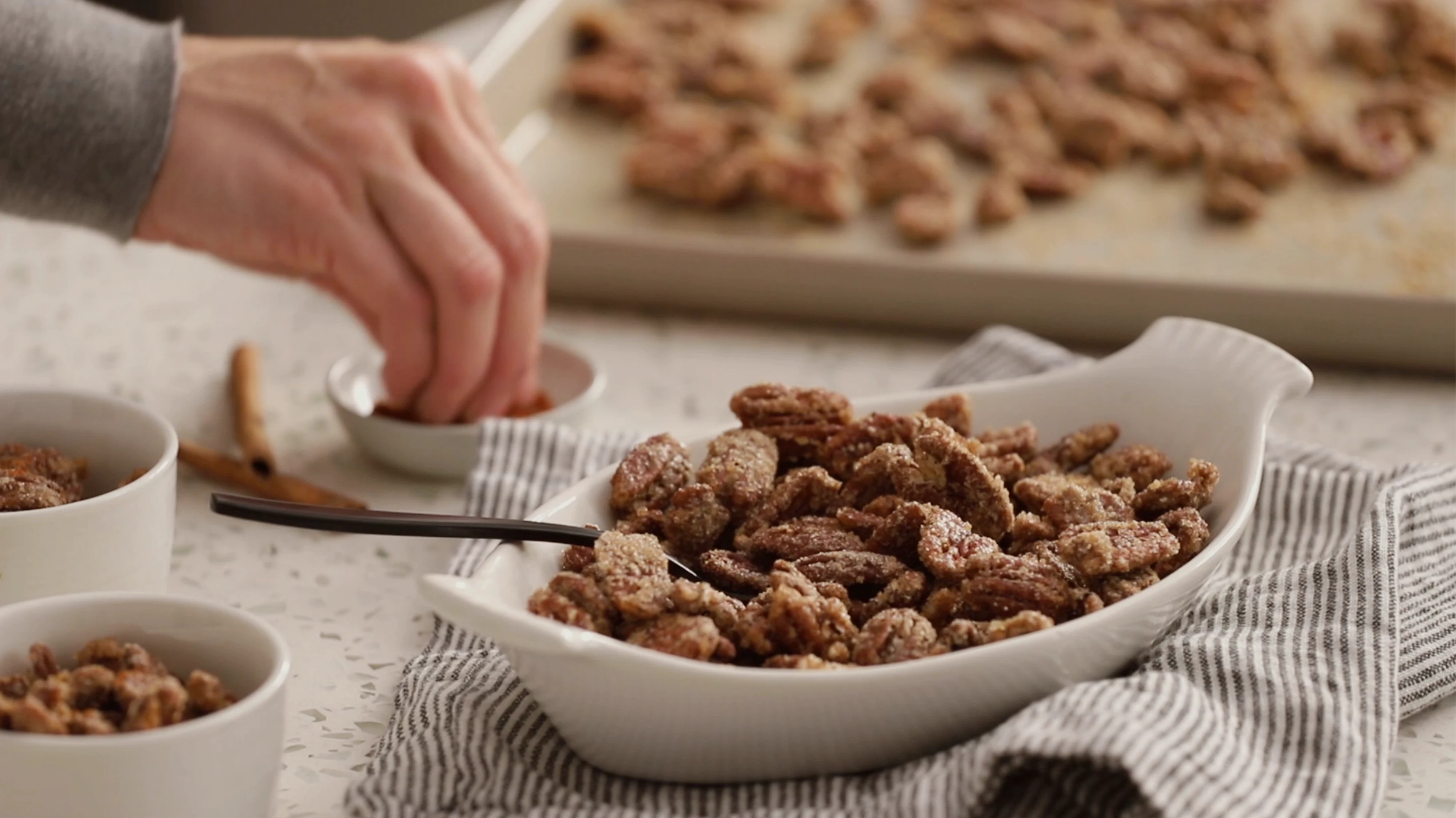 Sweet and Spicy Pecans