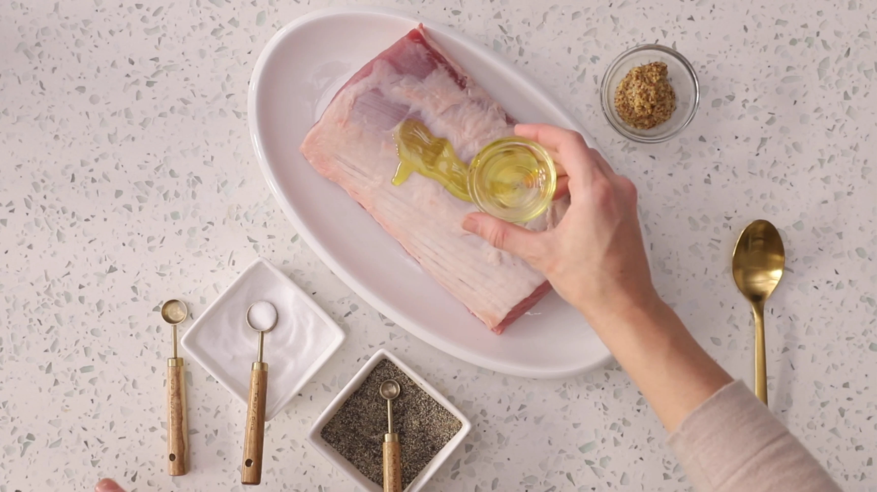 Roasted Pork Loin with Sauerkraut