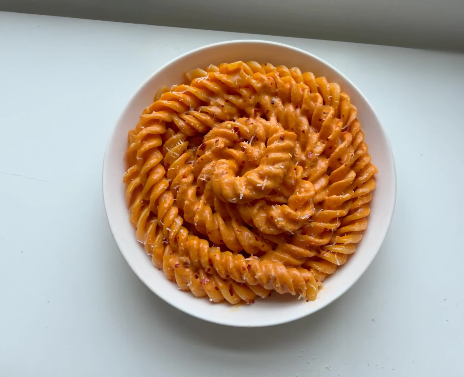 Spicy Gochujang Pasta with Colonne Pompeii