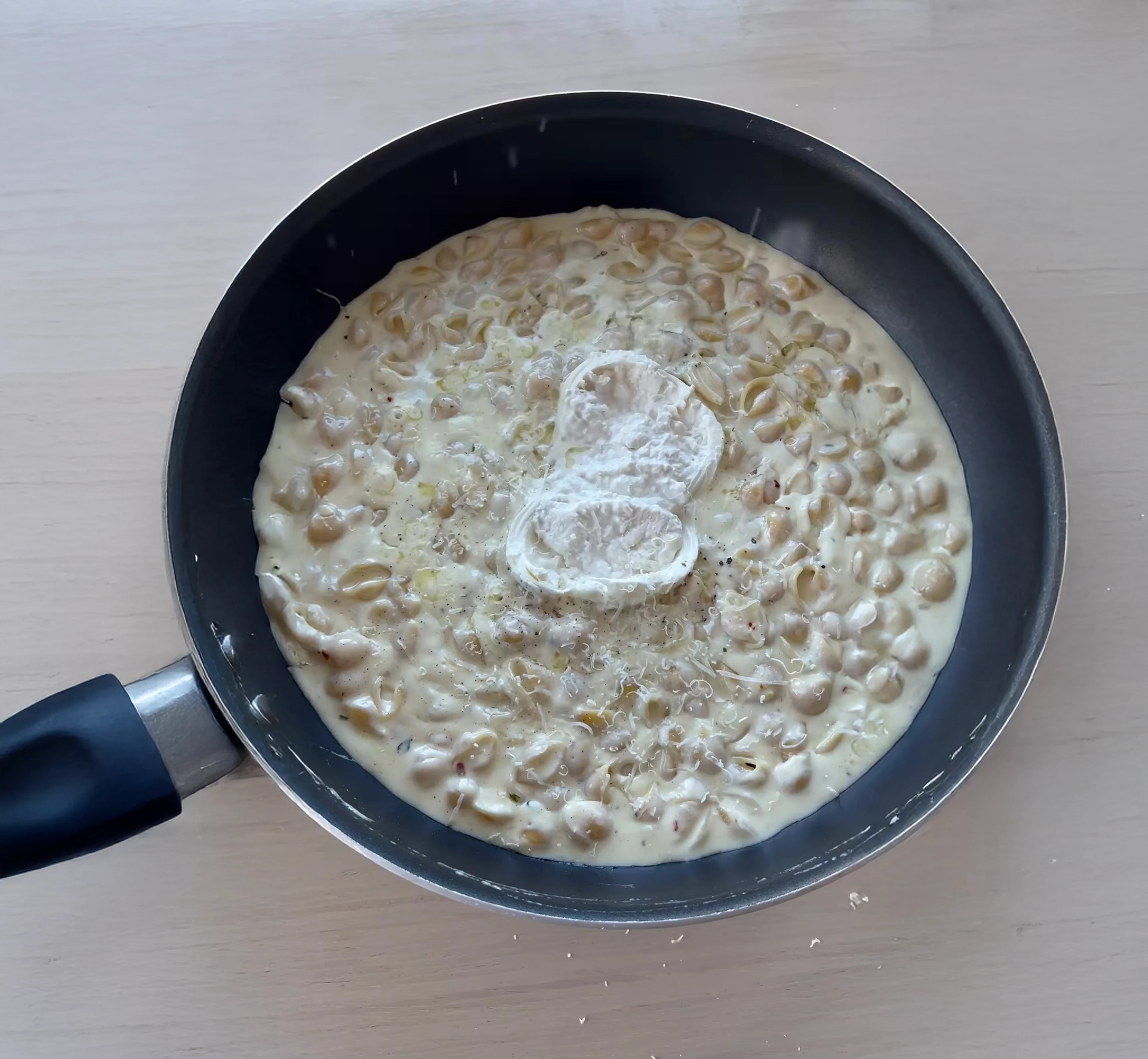 Creamy Truffle Pasta with Truffle Burrata