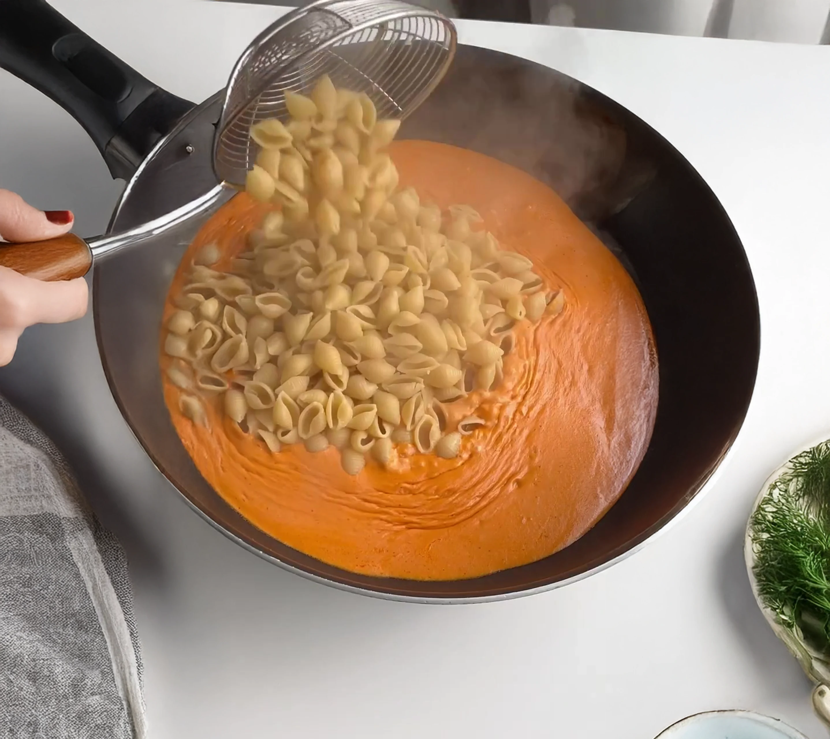 Pumpkin Vodka Sauce Pasta
