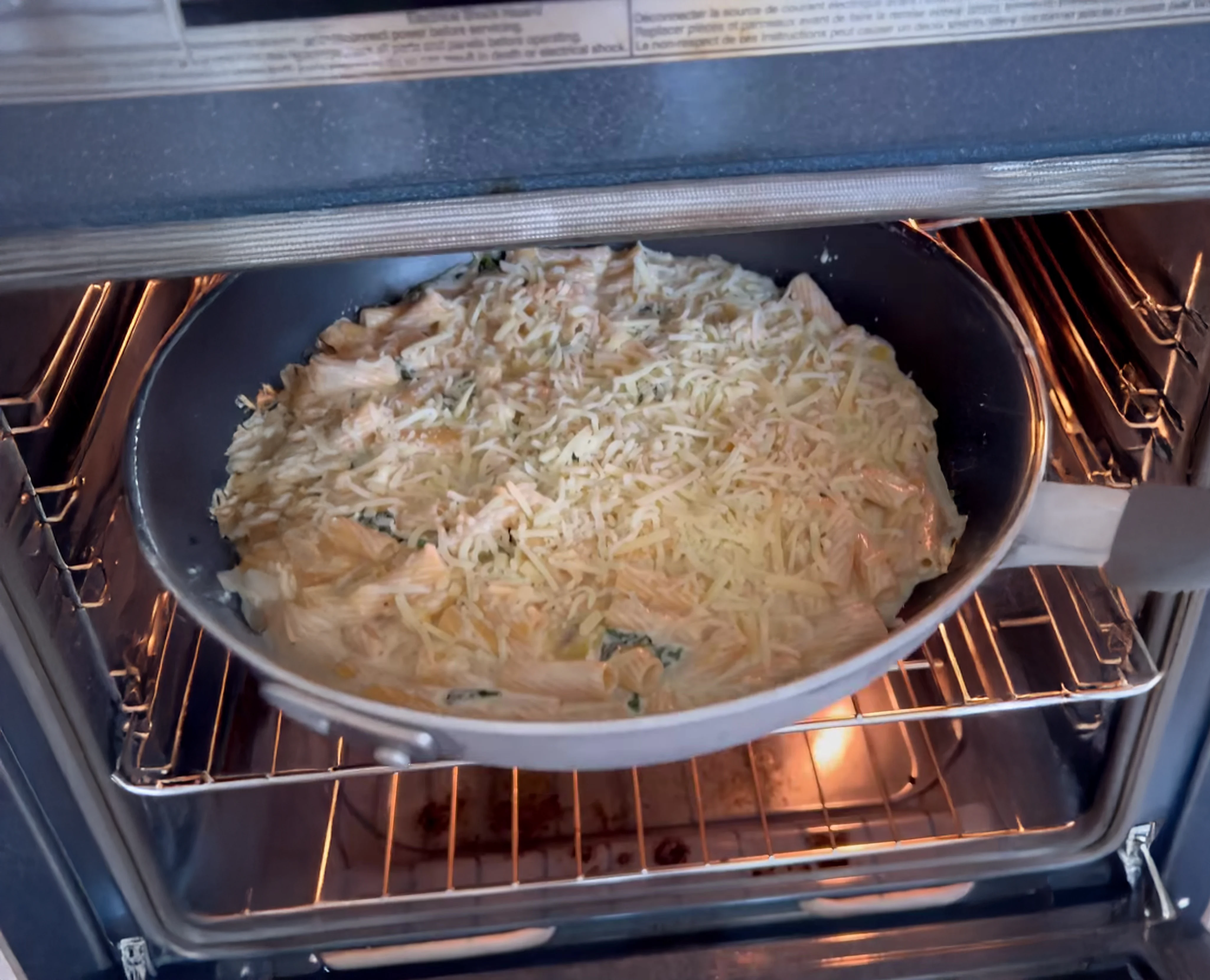 Spinach Artichoke Dip Inspired Pasta