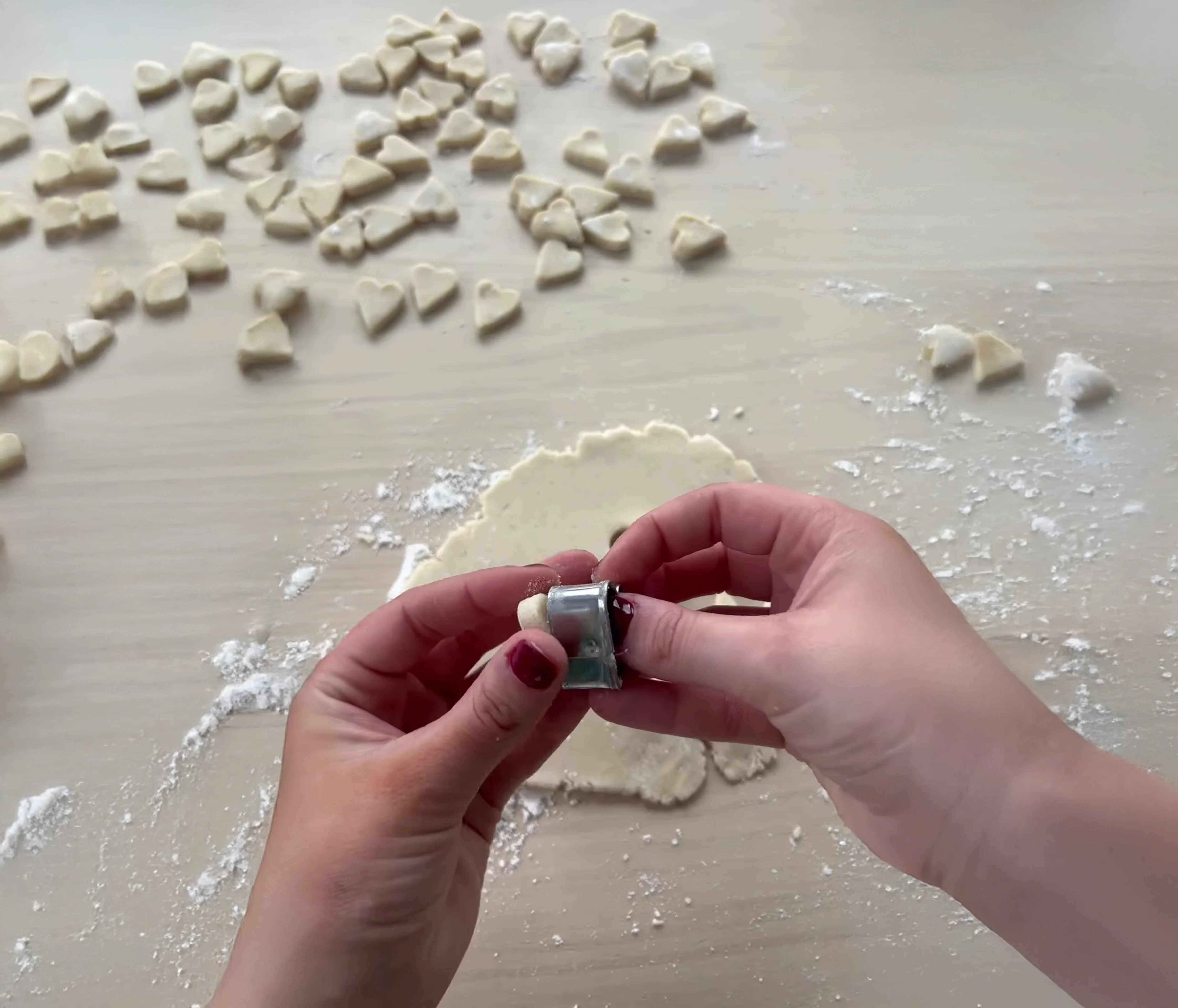 Gnocchi Hearts in Creamy Pink Sauce