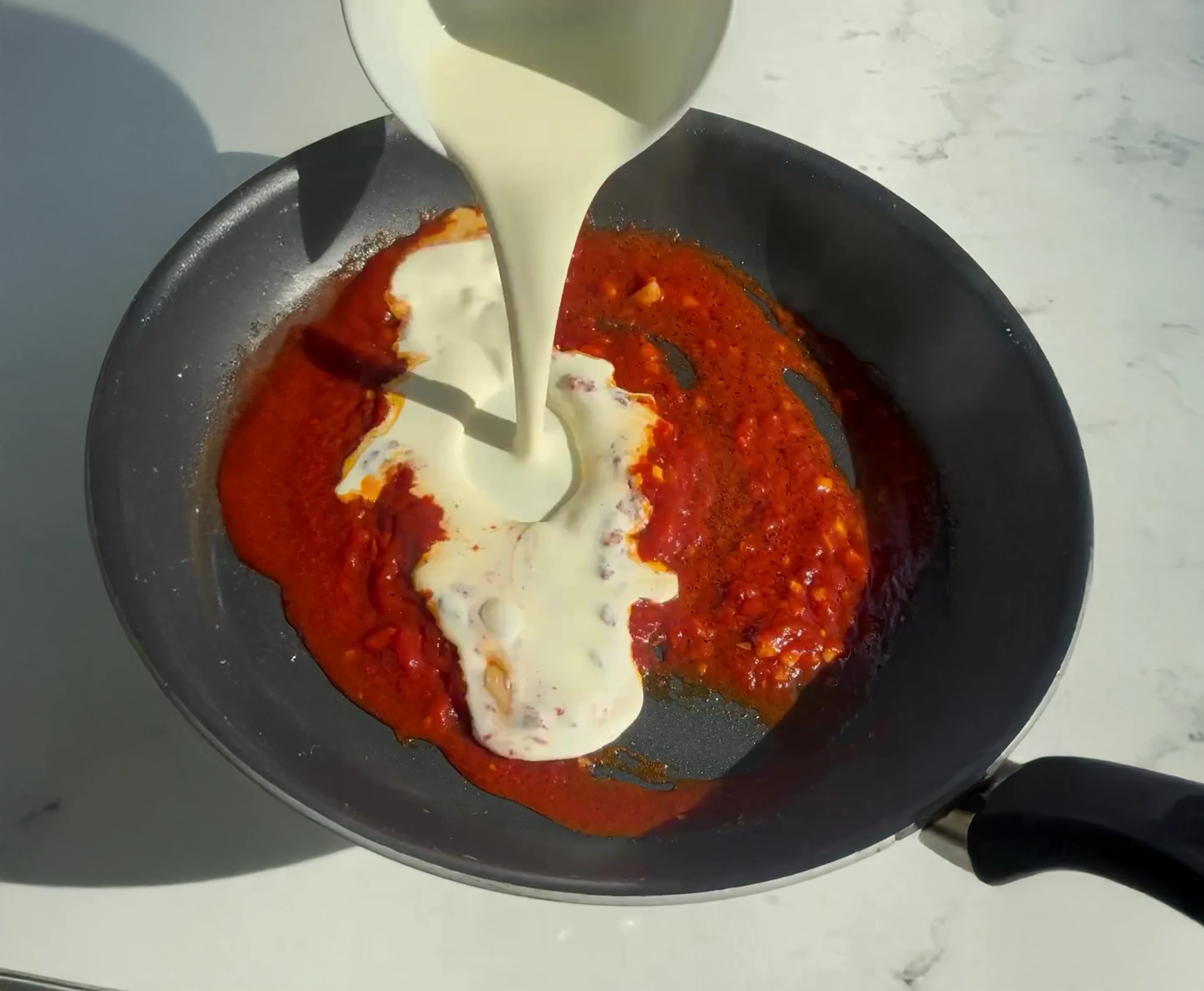 Pastina alla Vodka with Burrata