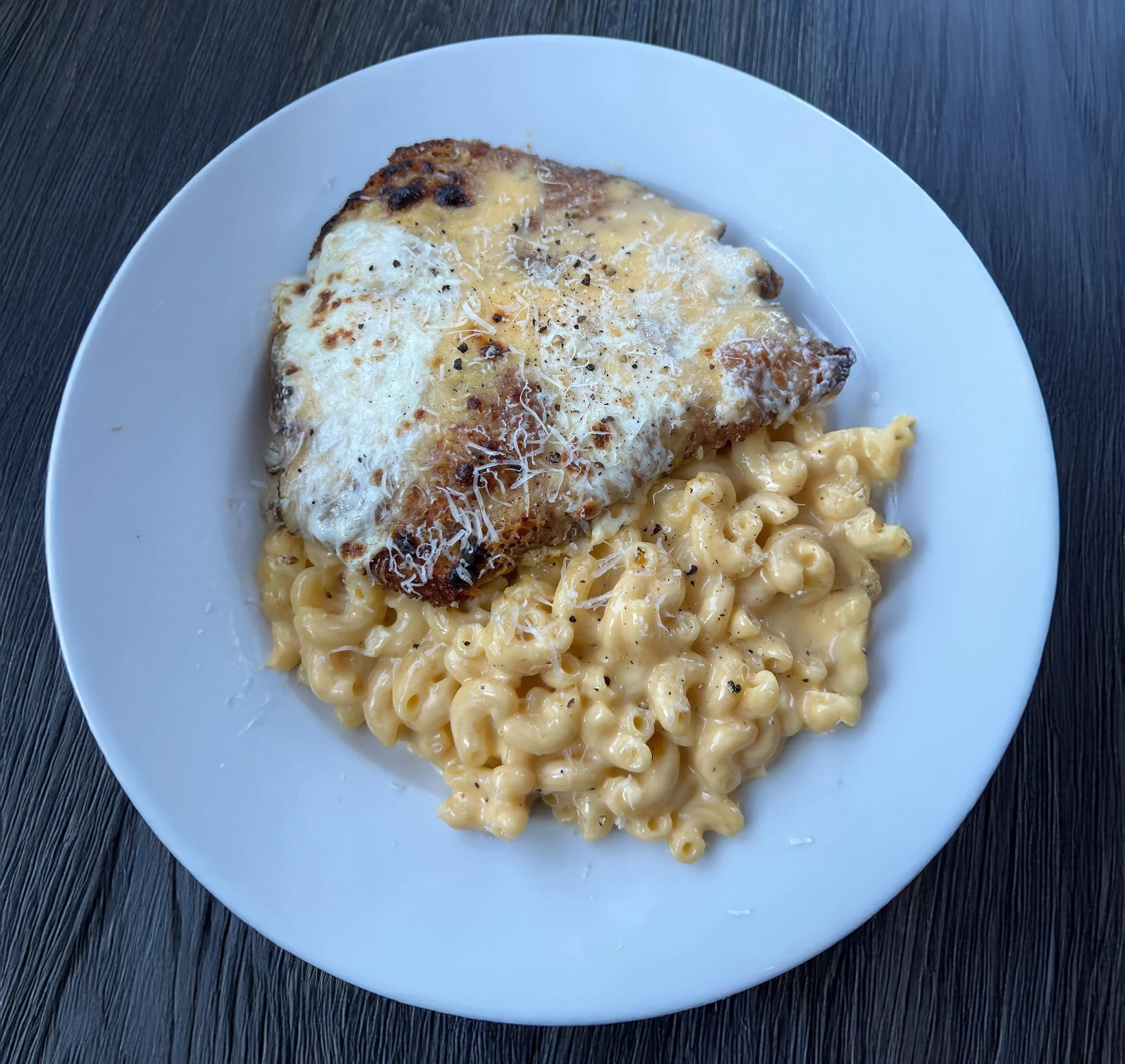 Mac & Cheese Chicken Parm