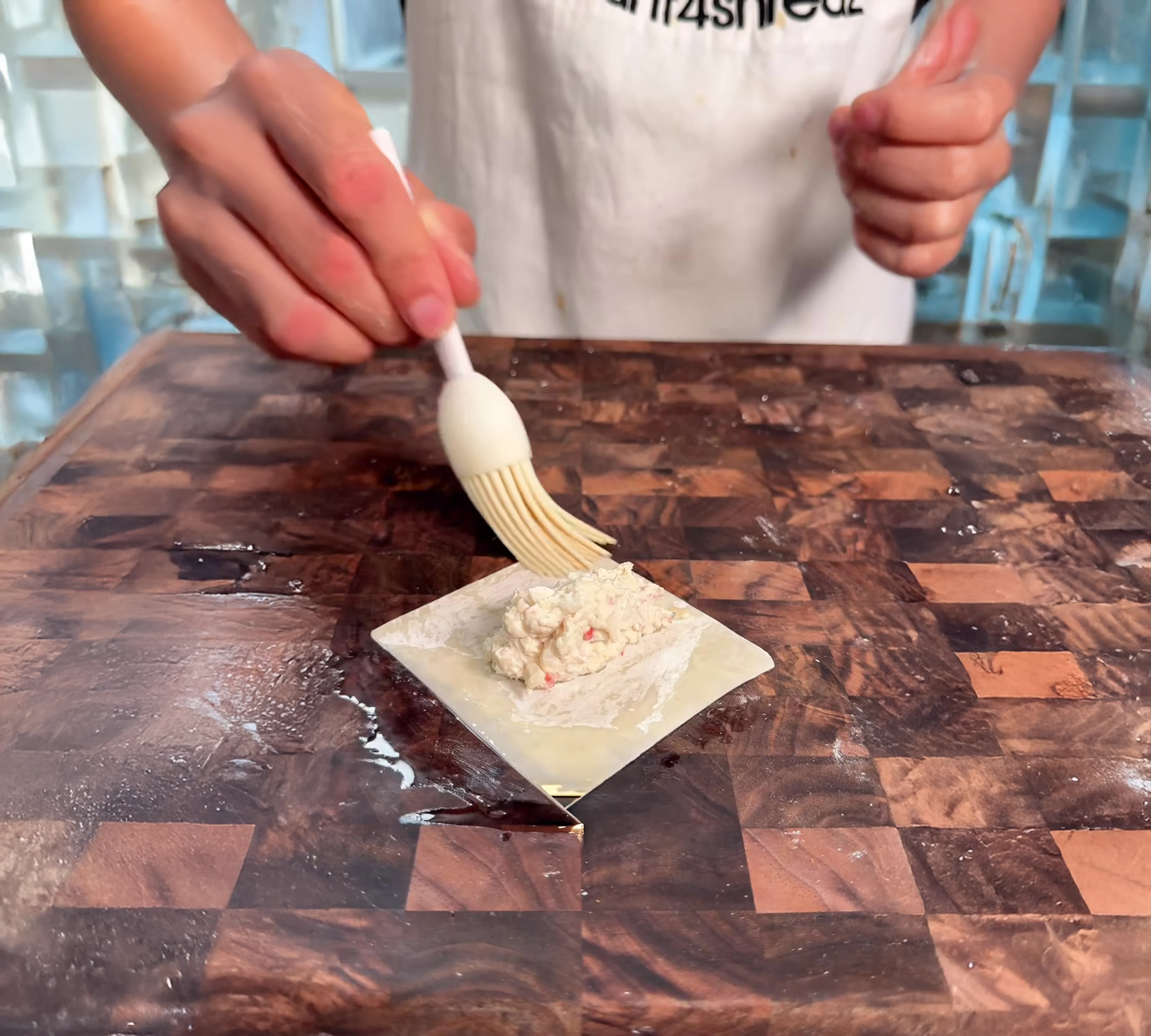 High-Protein Low-Calorie Crab Rangoons