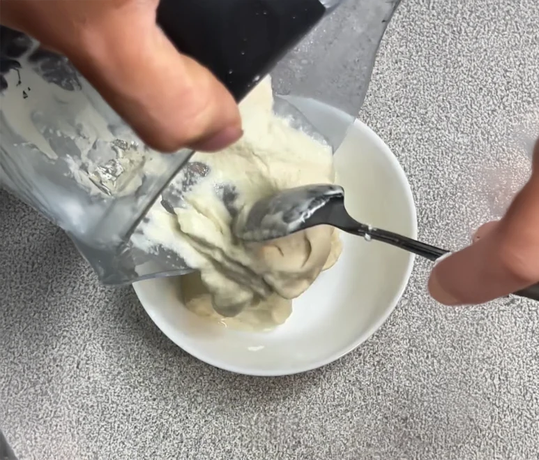 High-Protein Banana Ice Cream (No Creami)