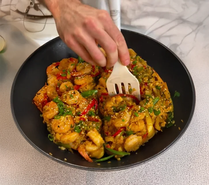 Spicy Shrimp Stir-Fry Meal Prep