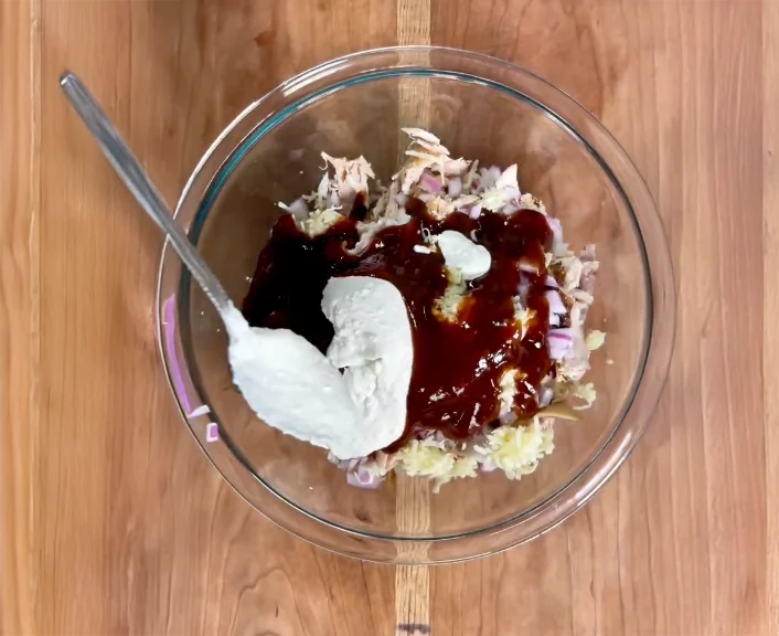 High Protein BBQ Chicken Taquitos