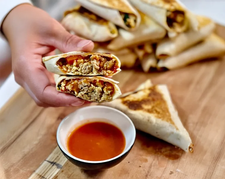 High Protein Breakfast Hot Pockets