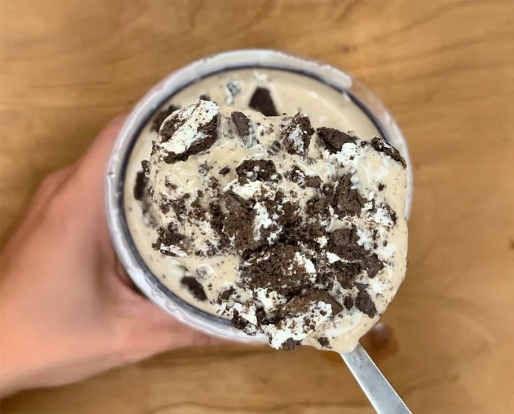 Low Calorie Oreo Ice Cream
