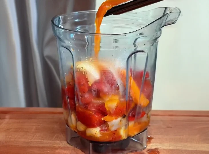 Roasted Garlic Tomato Soup with Grilled Cheese