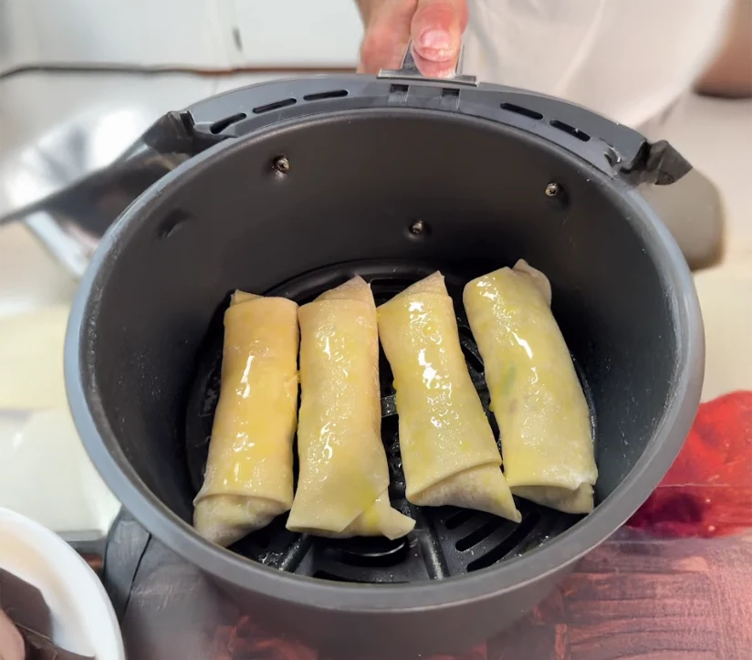 Chicken Bacon Ranch Egg Rolls