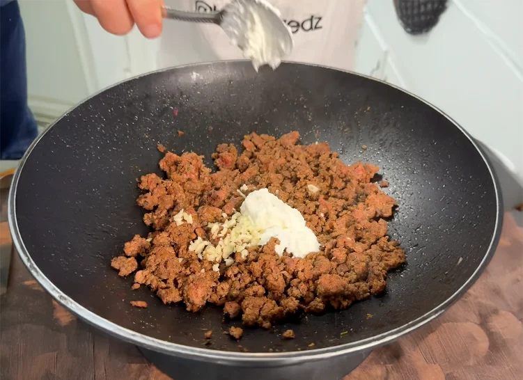 Creamy Beef & Potato Bowl with Spicy Cilantro Lime Crema