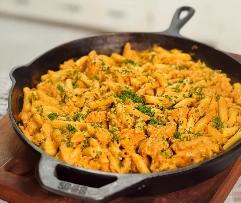 High-Protein Cajun Chicken Alfredo (Meal Prep)