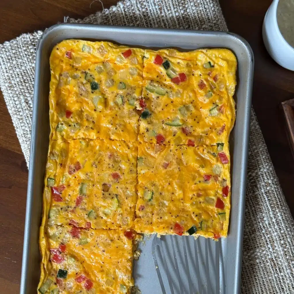 Easy Sheet Pan Omelet