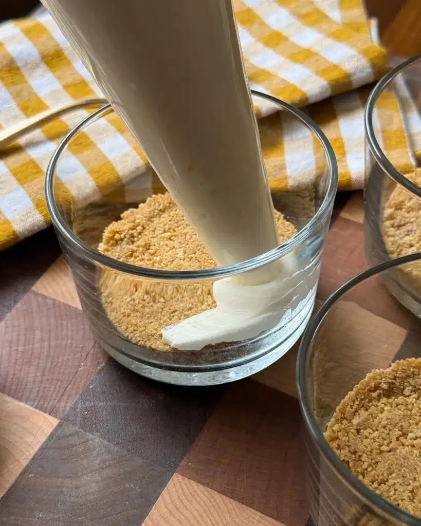 Individual No Bake Cheesecakes