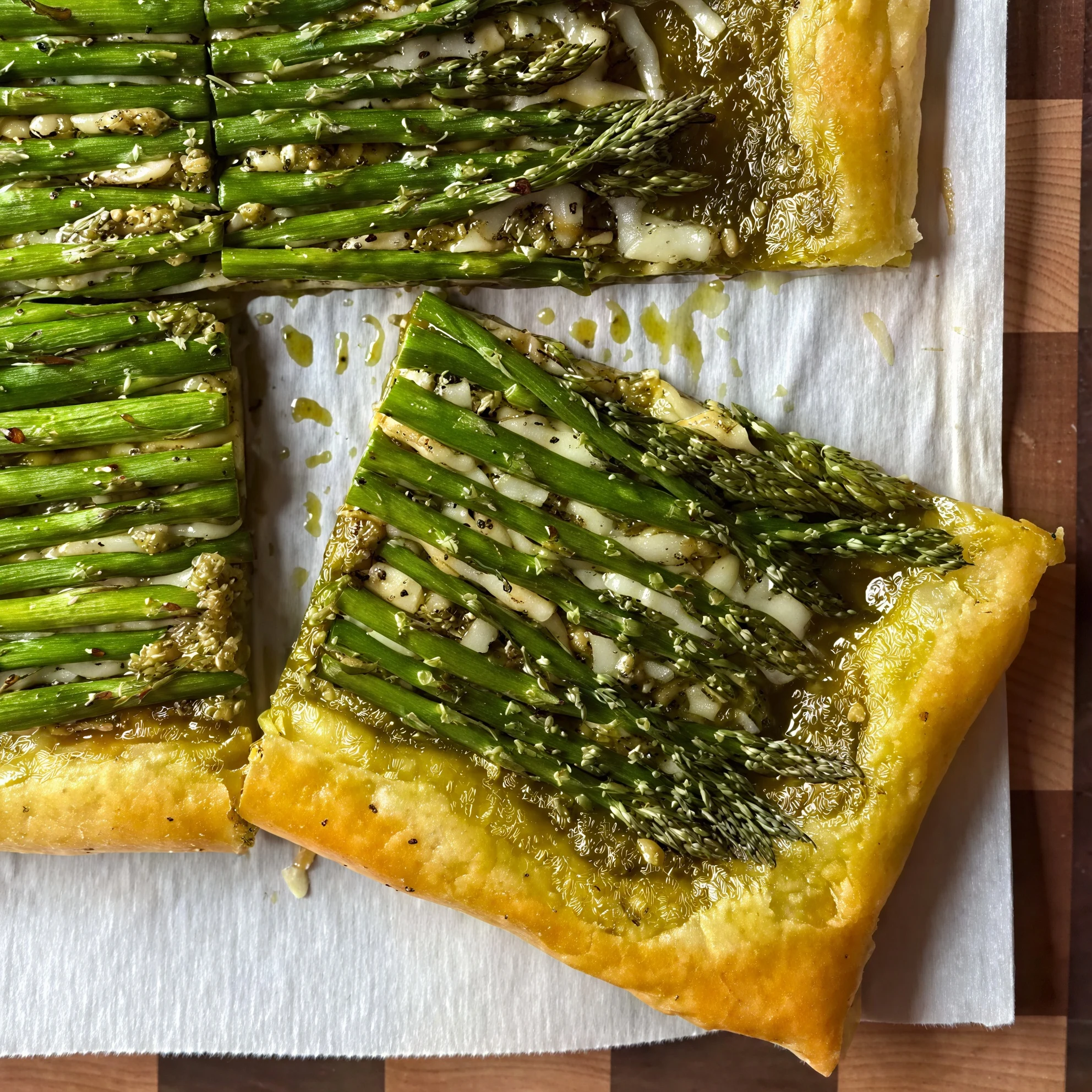 Asparagus Pesto Tart