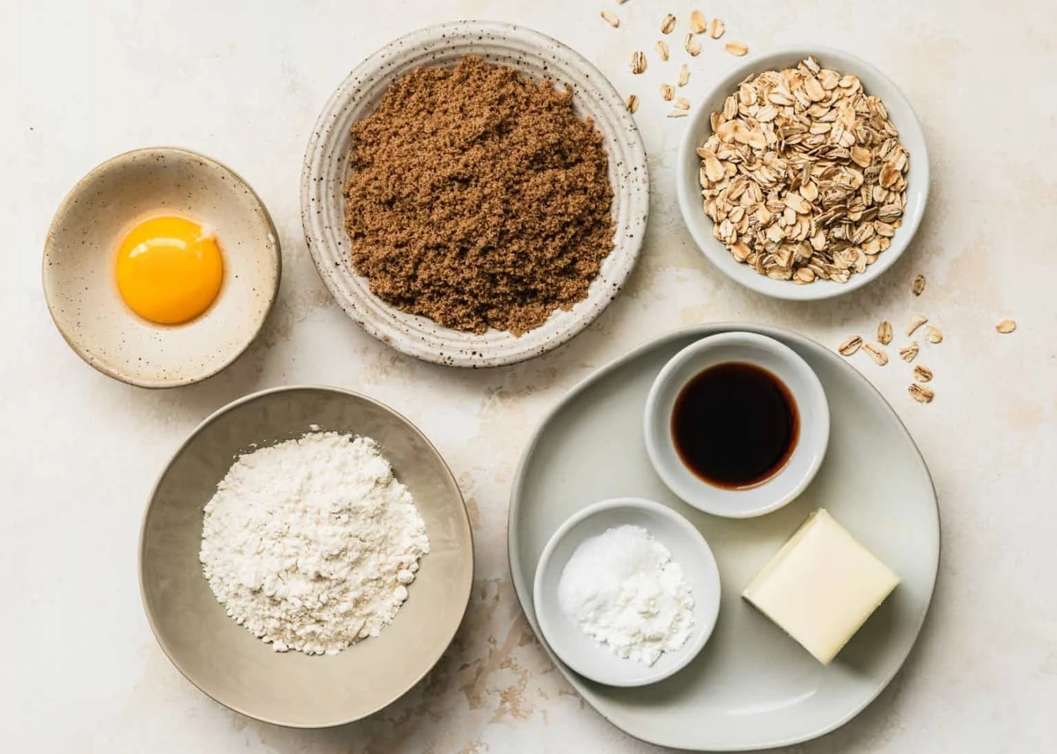 Easy, Chewy Small Batch Oatmeal Cookies