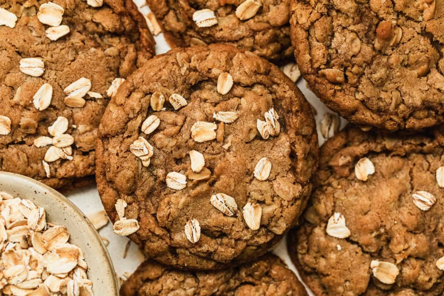 Easy, Chewy Small Batch Oatmeal Cookies