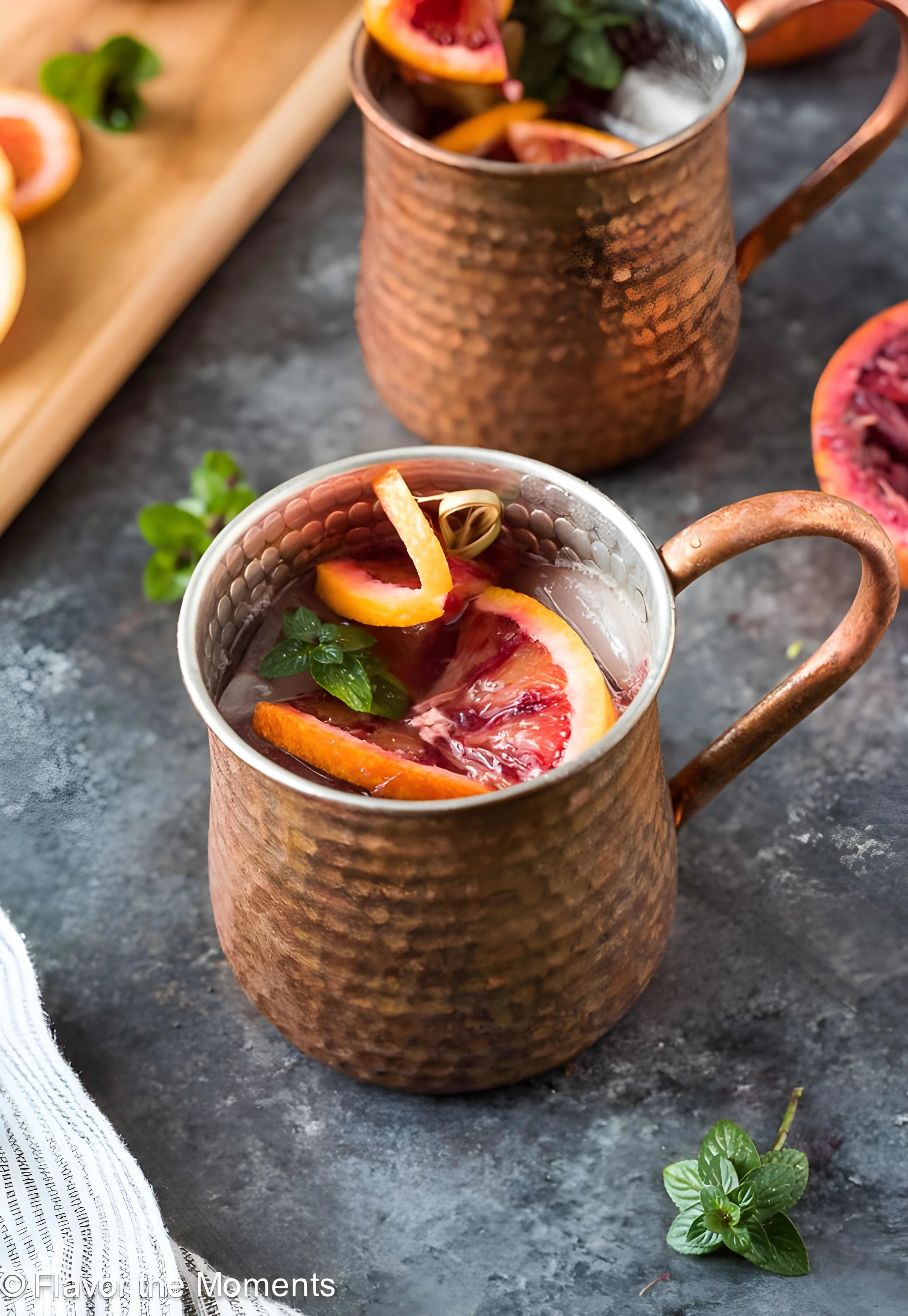 Blood Orange Moscow Mule