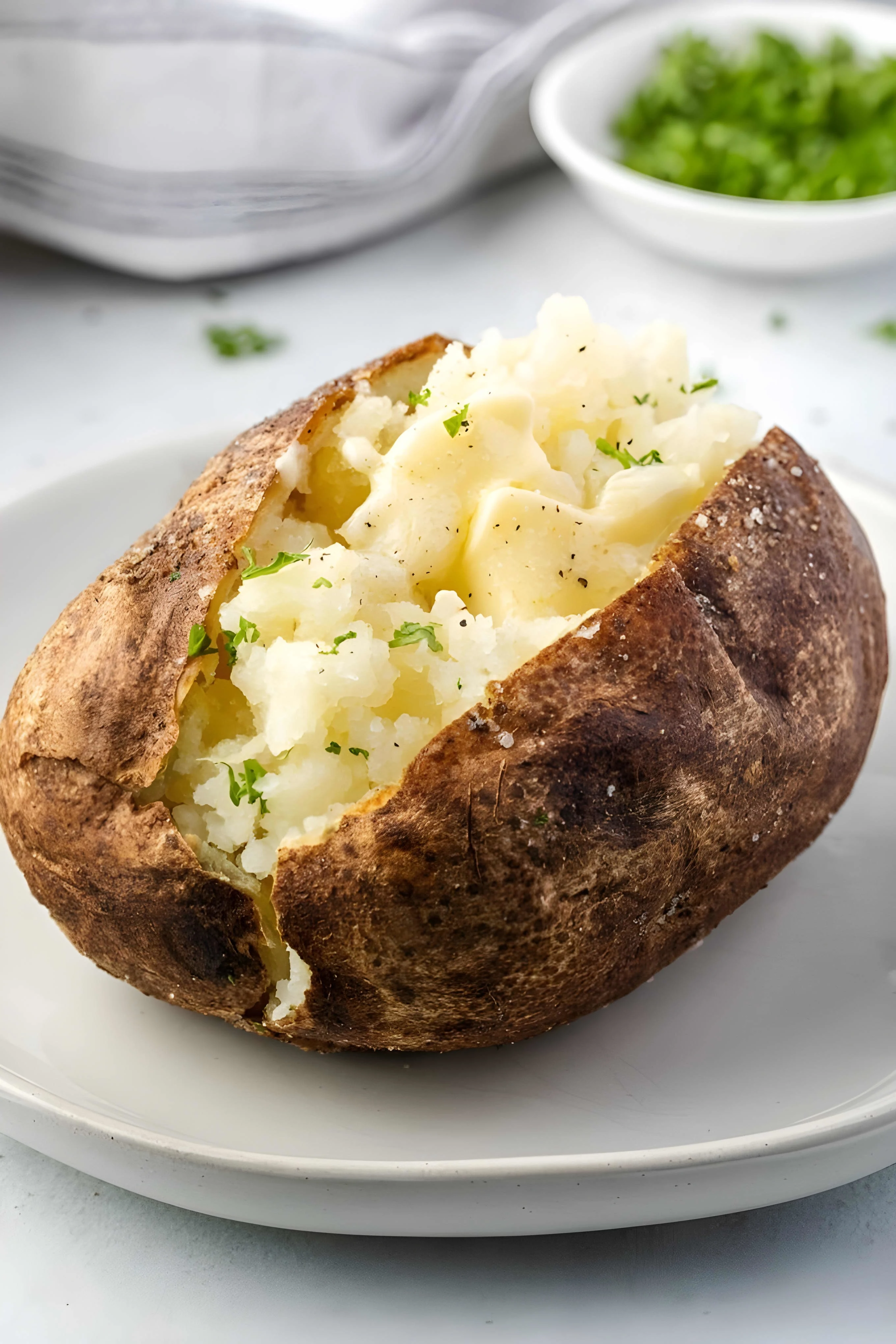 Air Fryer Baked Potatoes