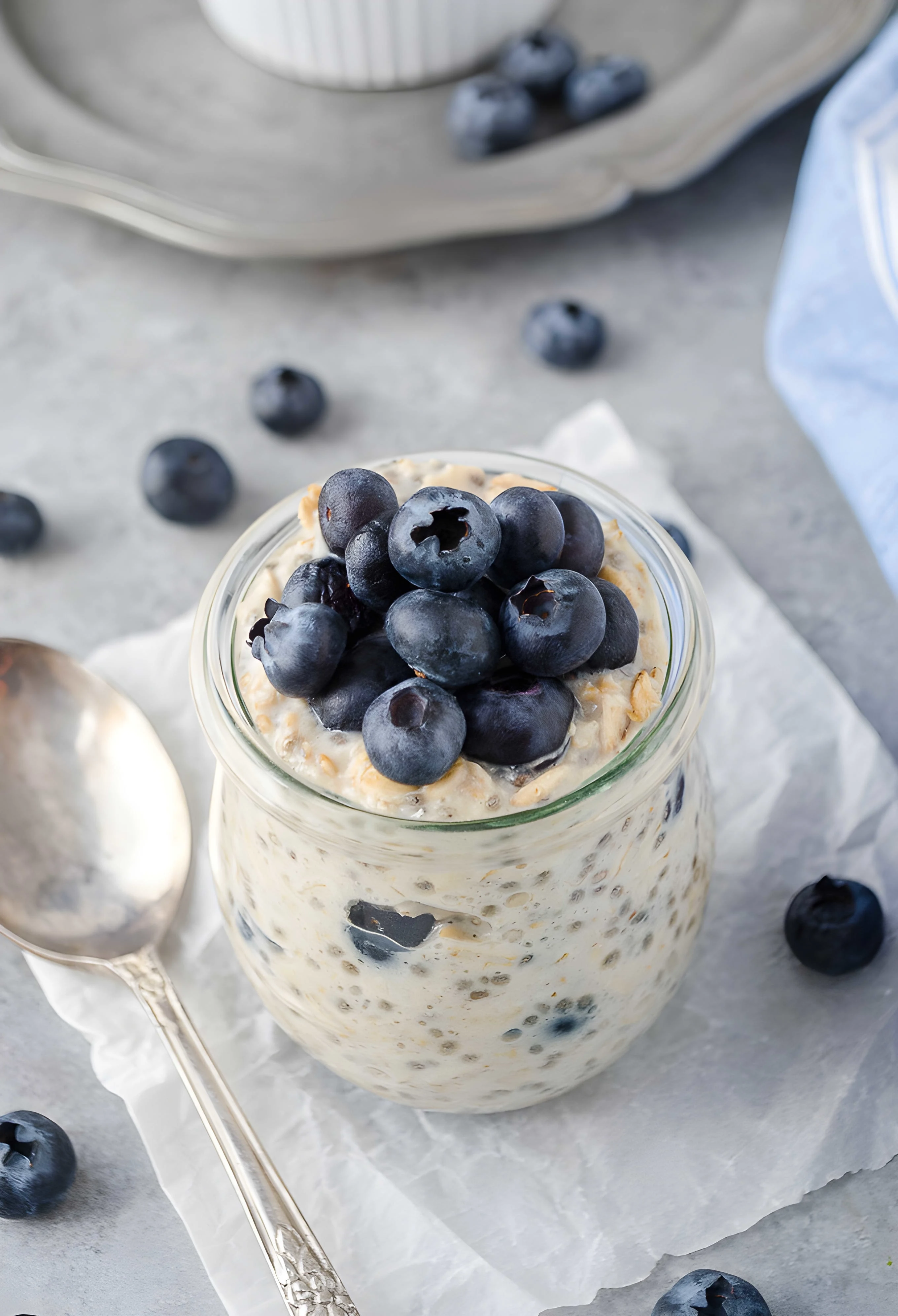 Blueberry Overnight Oats