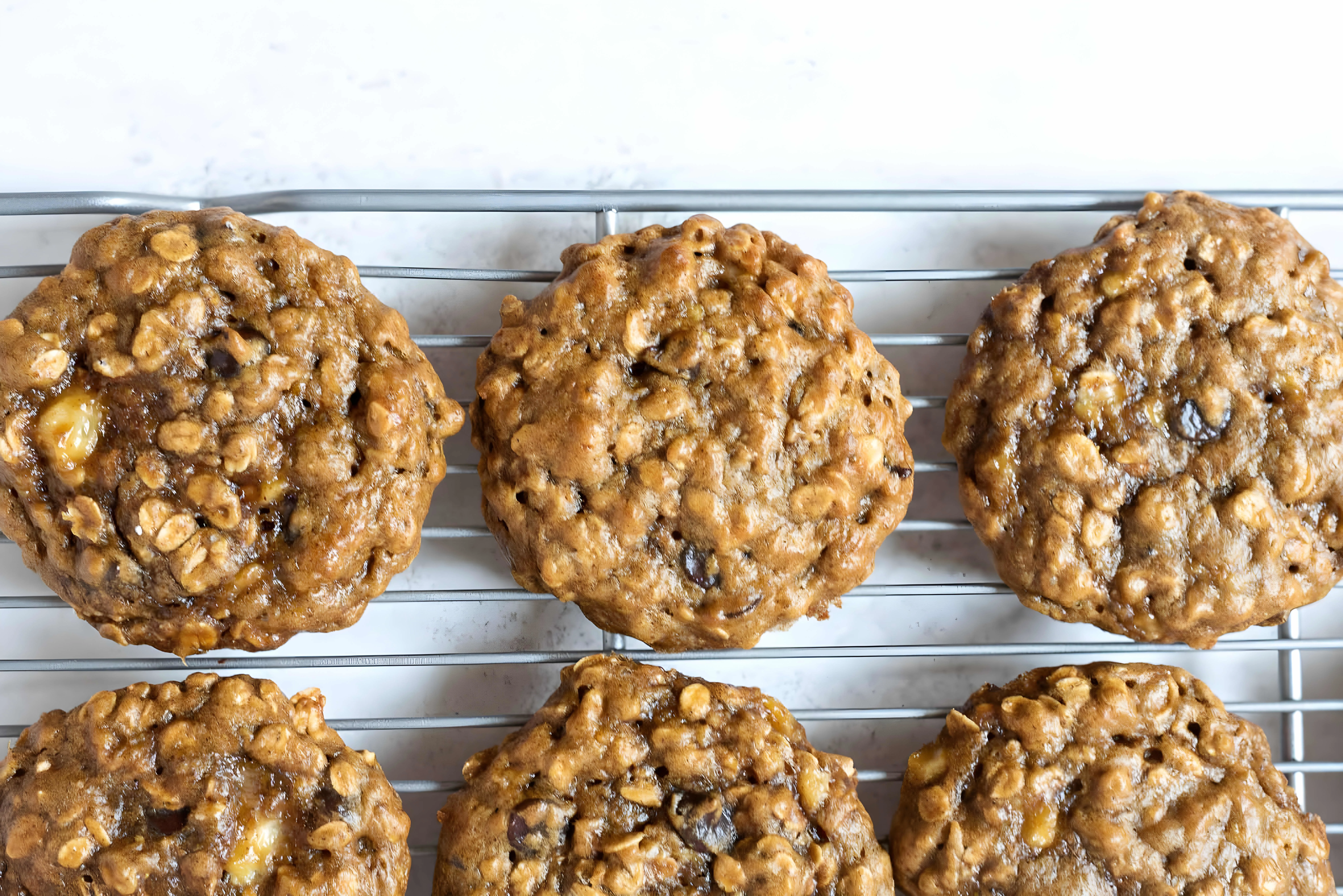 Gluten-Free Peanut Butter Banana Oatmeal Cookies