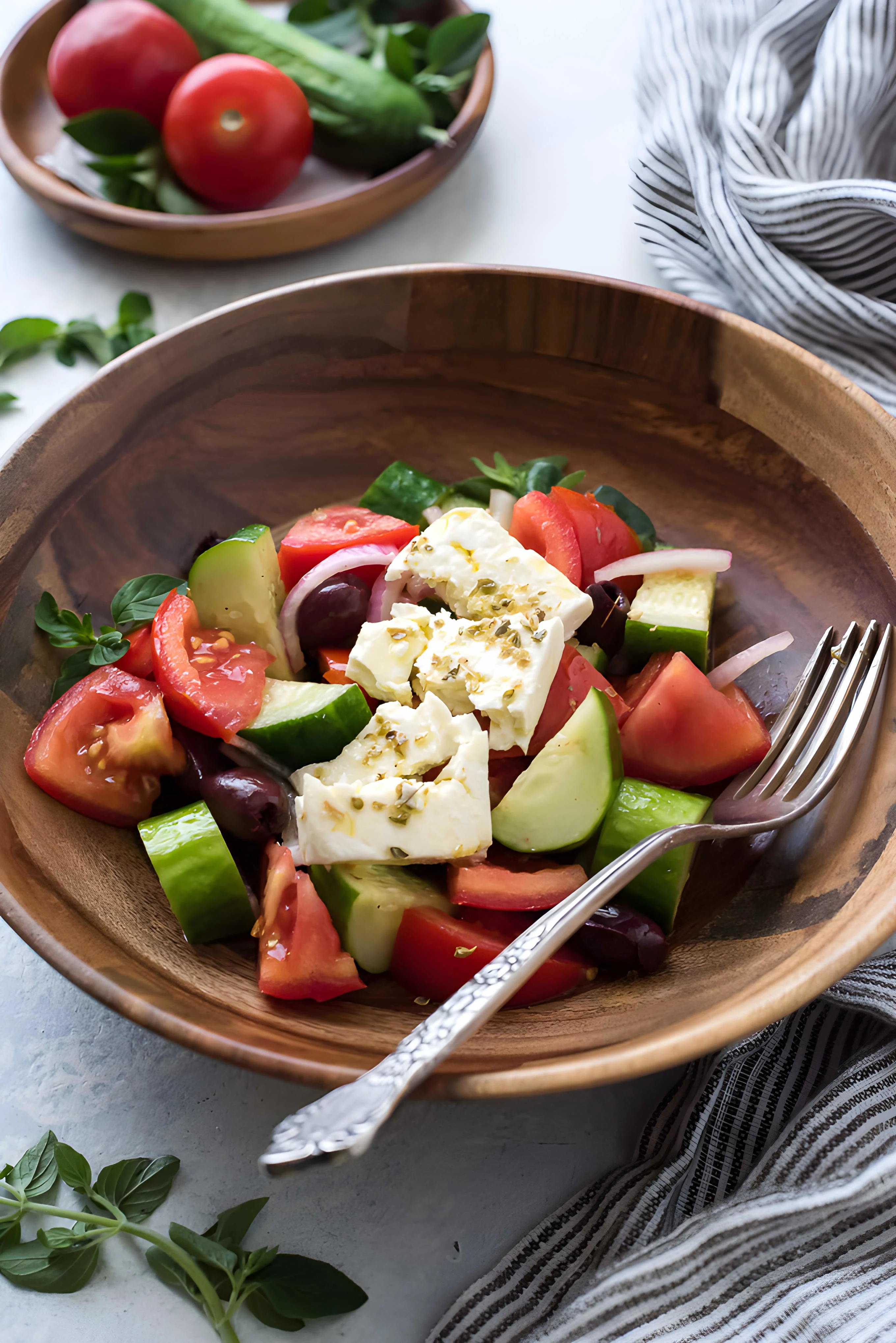 Horiatiki Salad (Greek Village Salad)