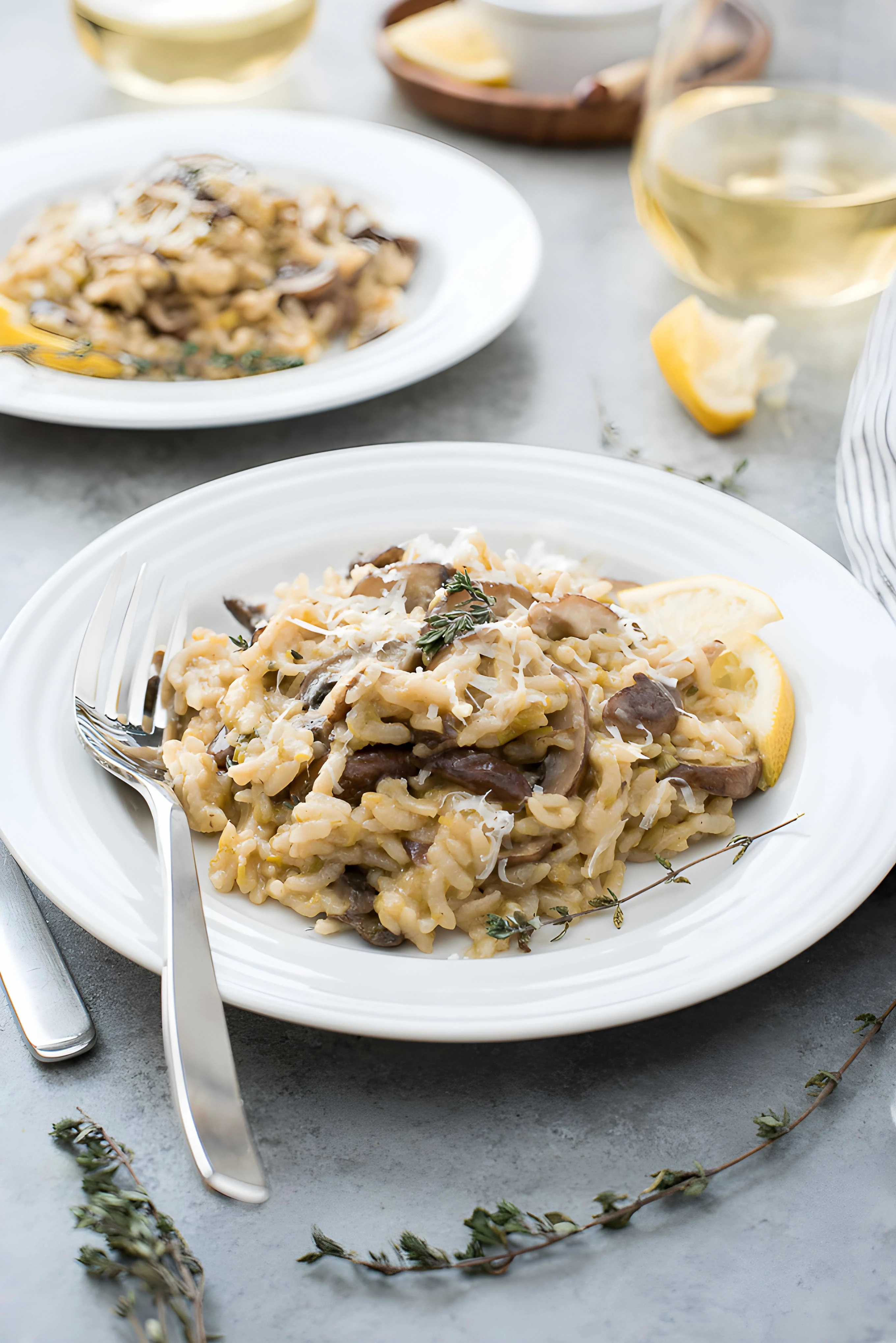 Instant Pot Mushroom Risotto