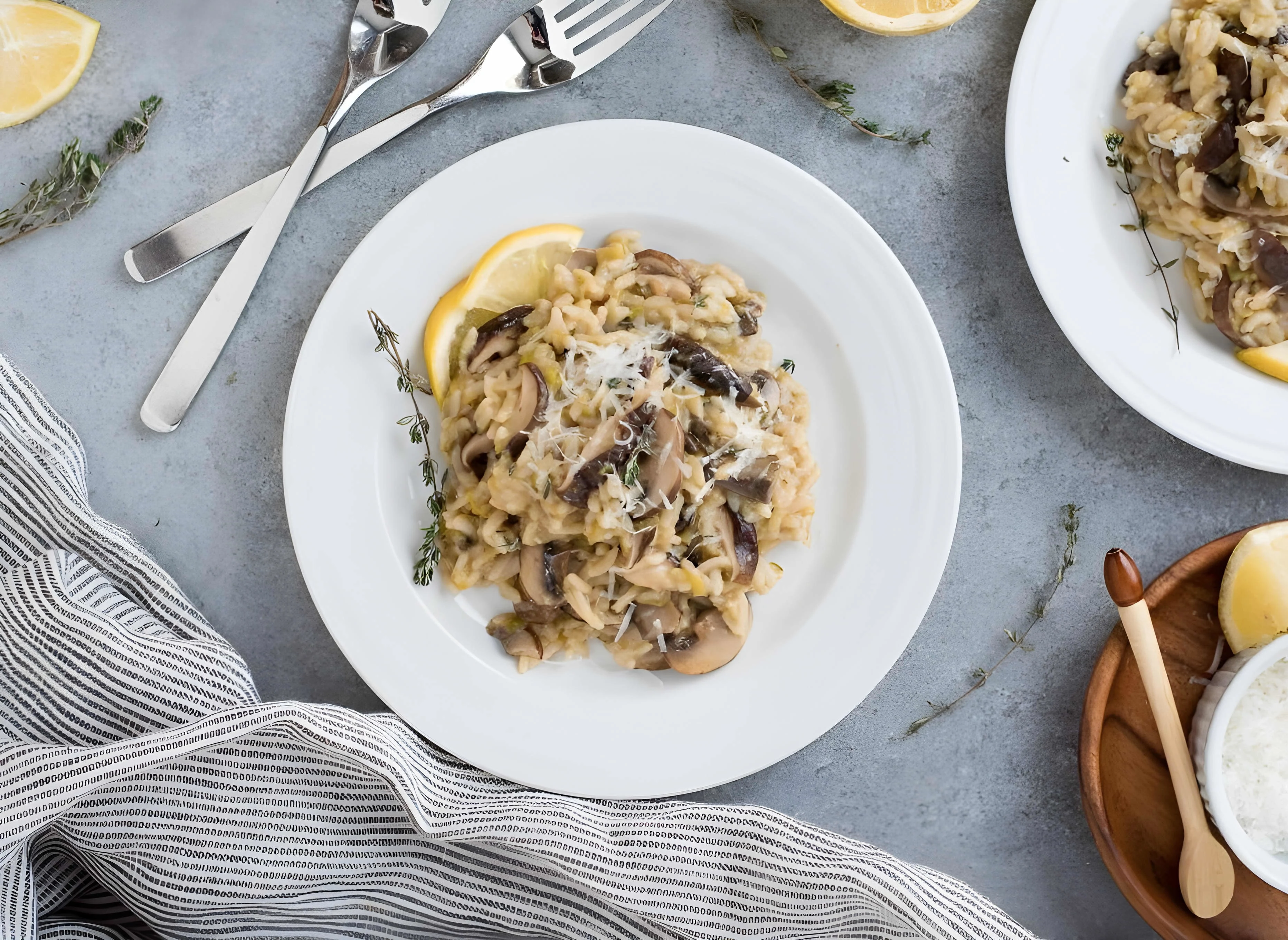 Instant Pot Mushroom Risotto