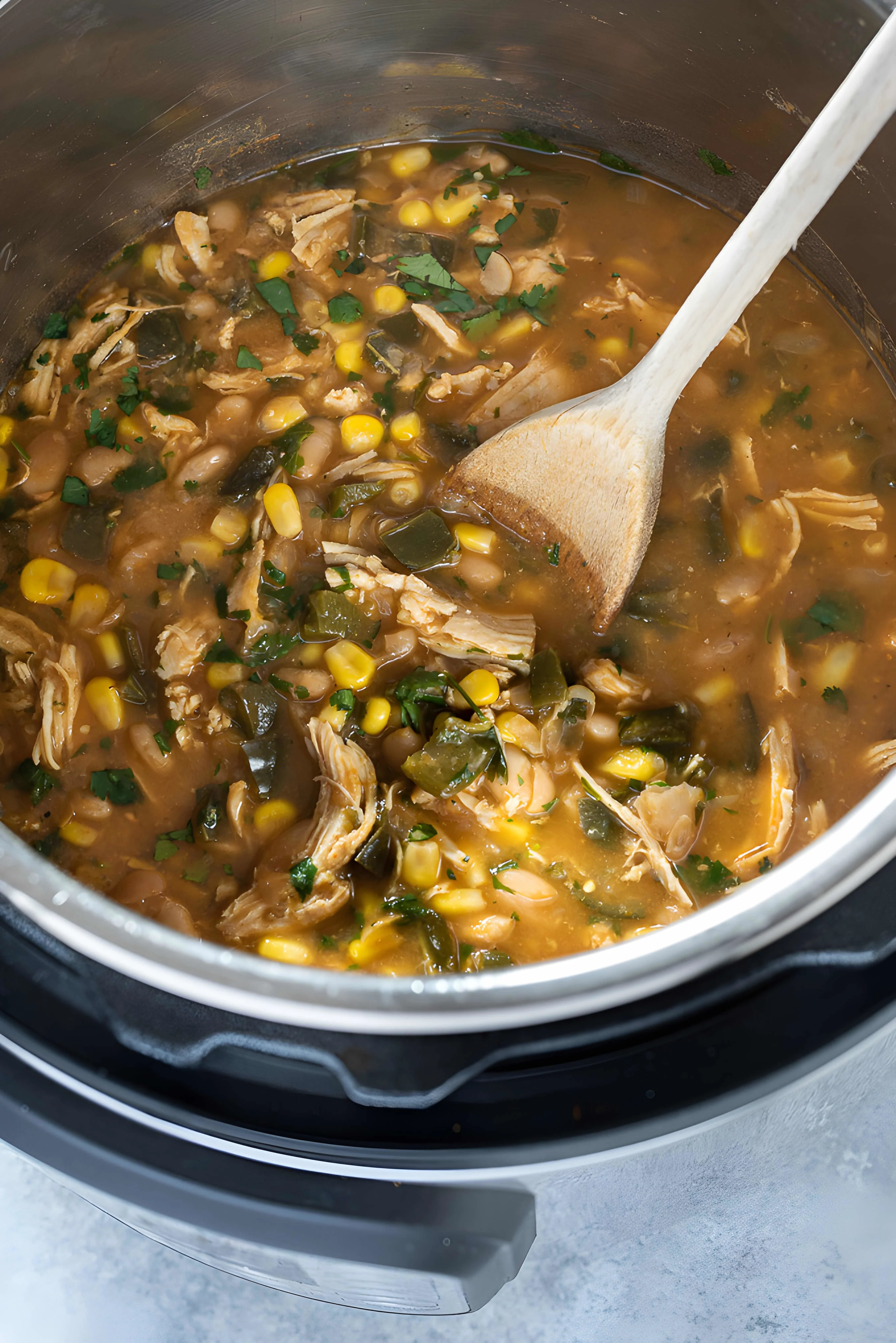 Instant Pot White Chicken Chili