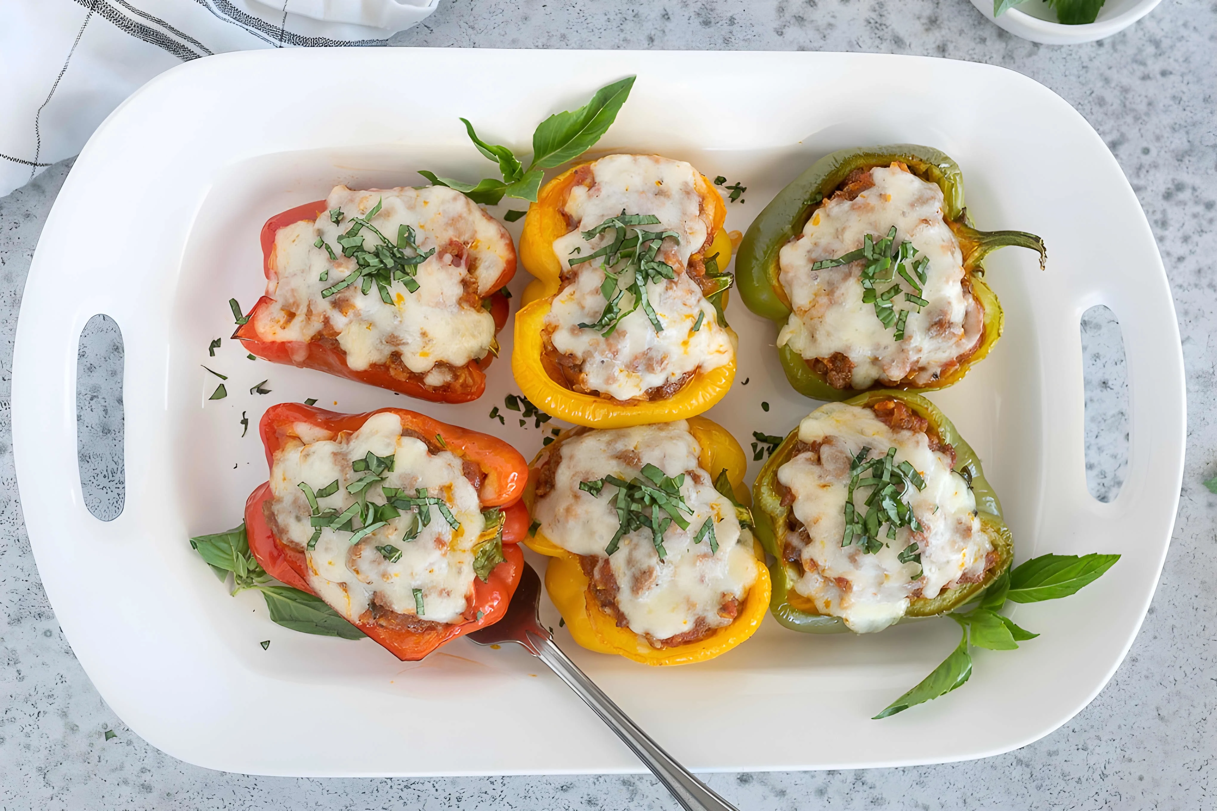 Italian Stuffed Peppers Recipe