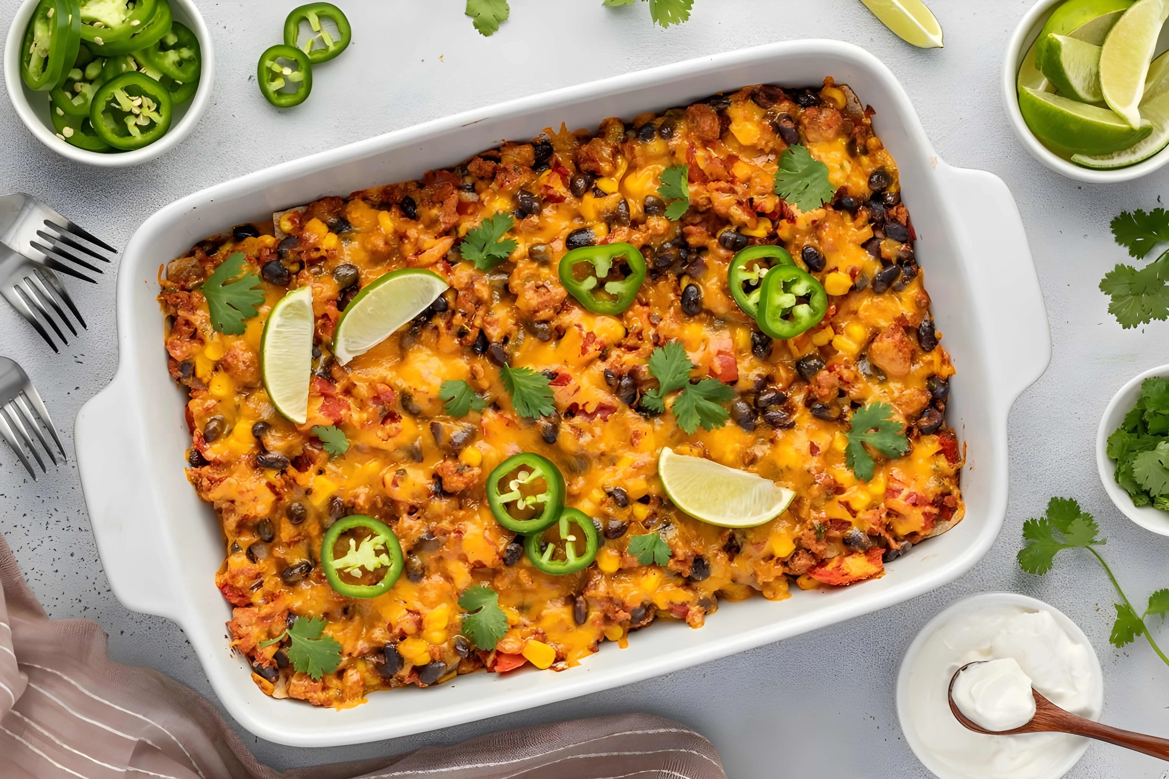 Mexican Tortilla Casserole